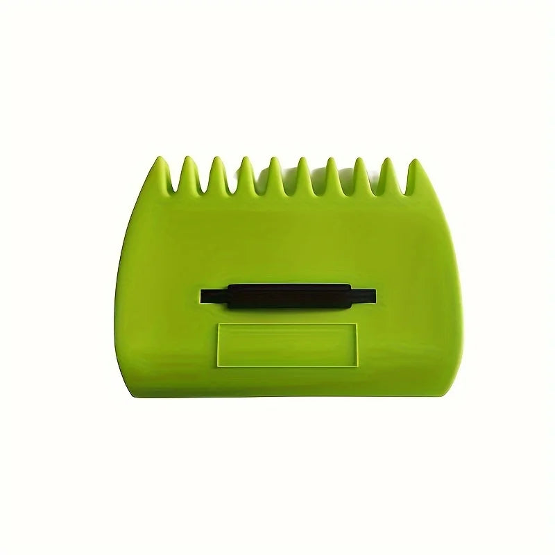 Handheld gardening rake