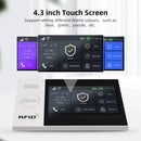 TUYA GSM Alarm System Security Protection Smart Home Alarm 4G WIFI Smart Life Control Door Sensor Burglar IP Camera Work Alexa