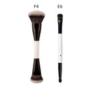 Dual-Ended Foundation Face Brush