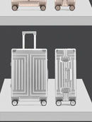 100% Aluminum-magnesium Travel Suitcase