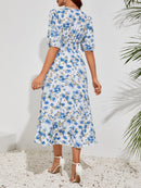 Women's Spring Floral Print Dress