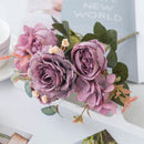 10PCS Artificial Peony Flowers