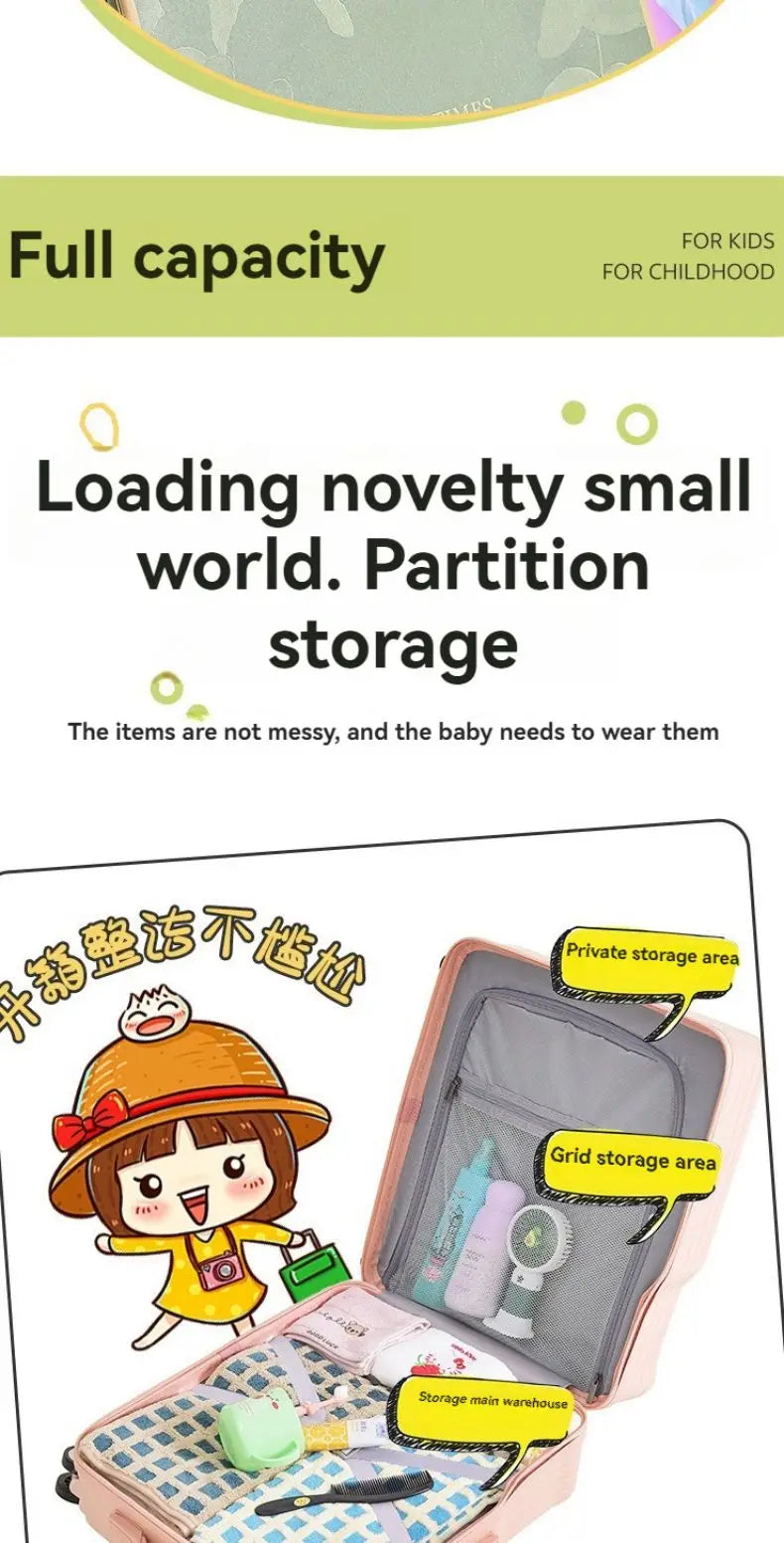 Children's Mountable Luggage