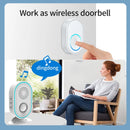 Tuya Wifi Home Security Alarm System Or 433MHz Wireless Receiver Smart Welcome Ding Dong Chime Ringtone PIR Motion Detect Device