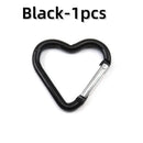 Heart Shape Keychain Clip