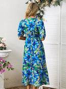 Women's Spring Floral Print Dress