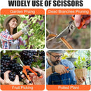 7 pcs garden shears Stainless steel