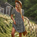 Women's Flower Print Dress
