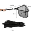 Telescopic Landing Net Folding Fishing Pole
