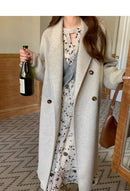 Floral Midi Dress Women Sweet A-Line Long Sleeve Hollow Out Dress Elegant High Waist Casual Long Dress Daily or Vacation Outfits