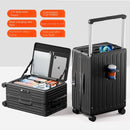 Wide Trolley Carry-on Suitcase