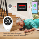TAIBOAN 433MHz Home Burglar Alarm Host Accessories Wireless Link Smoke Sensor Door Magnetic Water Leak Detector Doorbell RFID
