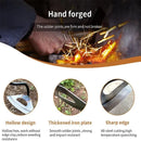 All-Steel Hardened Hollow Hoe Handheld Weeding Rake