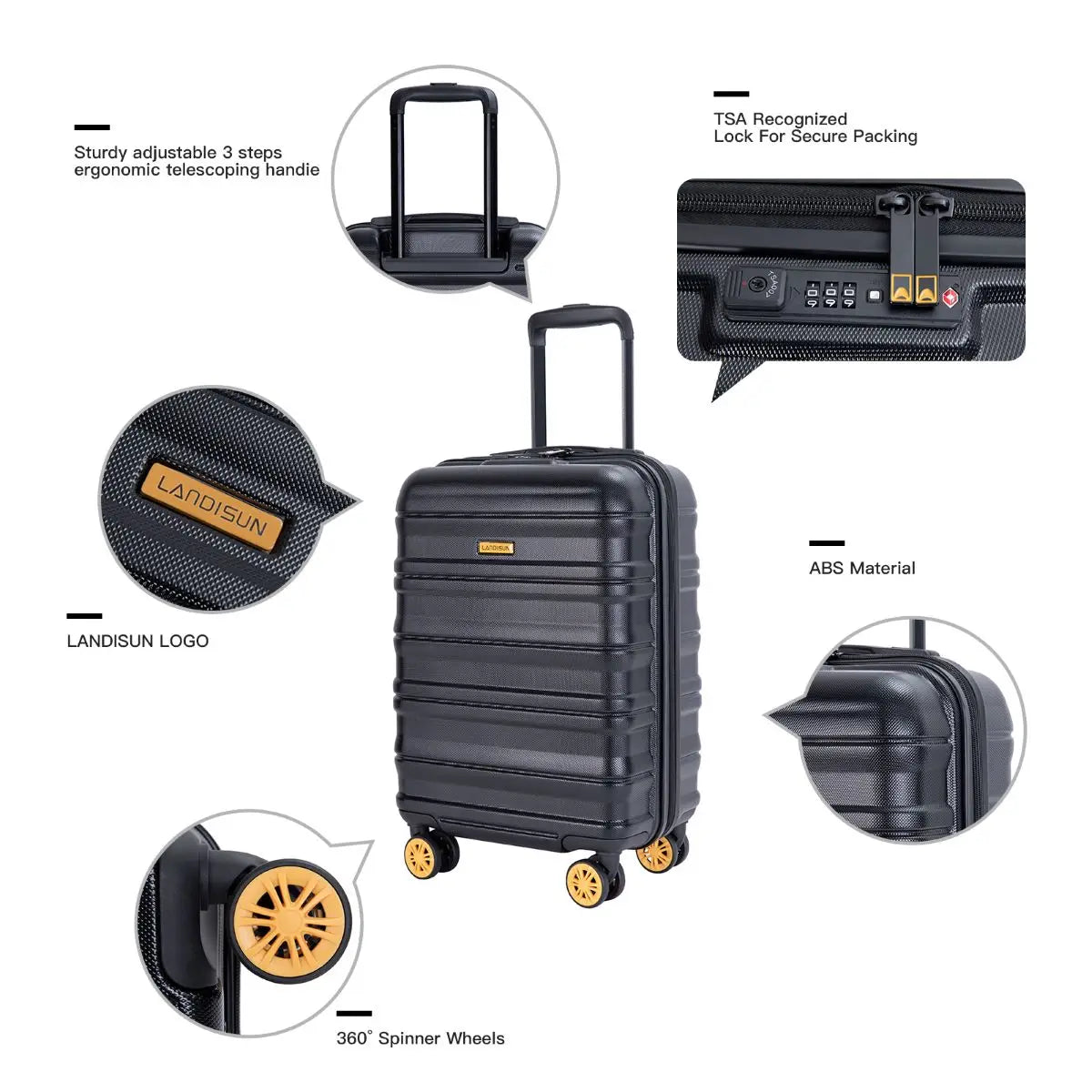 Hardshell Carry On Luggage