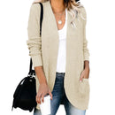 Autumn Long Cardigan Women Jumper Fashion Loose Coat Ladies Knitted Outerwear Ropa Mujer Clothes Woman Sweater Jacket Pull Femme