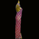 New Rhinestone Sequined Sleeveless Floor Length Dress for Dance Sexy Backless Tight Dress Holiday Party Club Birthday Dress