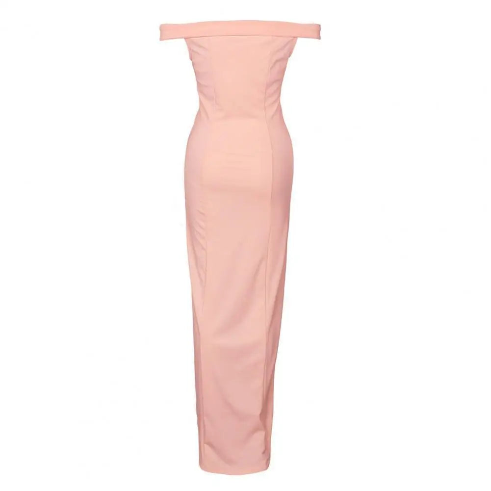 Women's Off Shoulder Maxi Dress