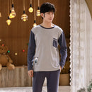 Autumn Plus 5XL Knitted Men's Sleepwear