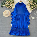 Ruffle Sleeves Loose Dress