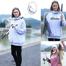 Fishing Net Aluminum Alloy Telescopic Rubber Handle
