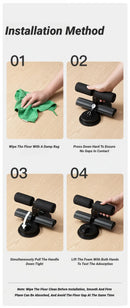 Abdominal Sit Up Equipment Suction Cups