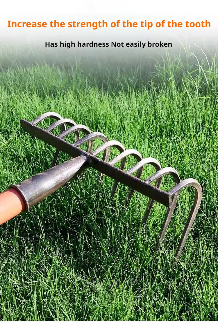 Multifunctional Ninetooth Nail Rake