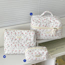 1pcs Quilted Cotton Makeup Bag
