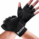 Half Finger Bodybuilding Gym Gloves