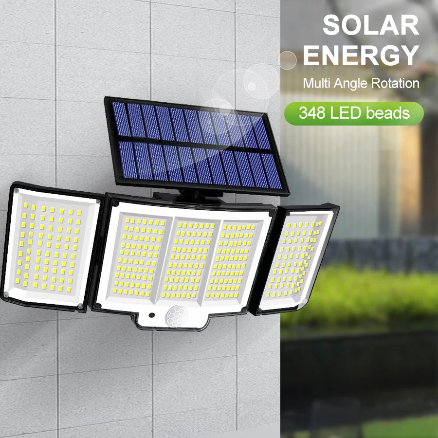 Outdoor Waterproof LED Motion Sensor Solar Lights