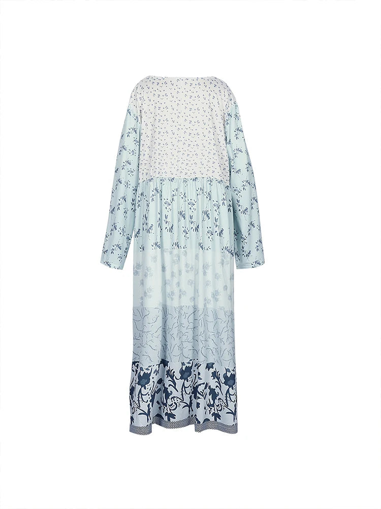 Chic plus Size Floral Tank Dress Colorful Bohemian Print Casual Summer Wear for Curvy Women