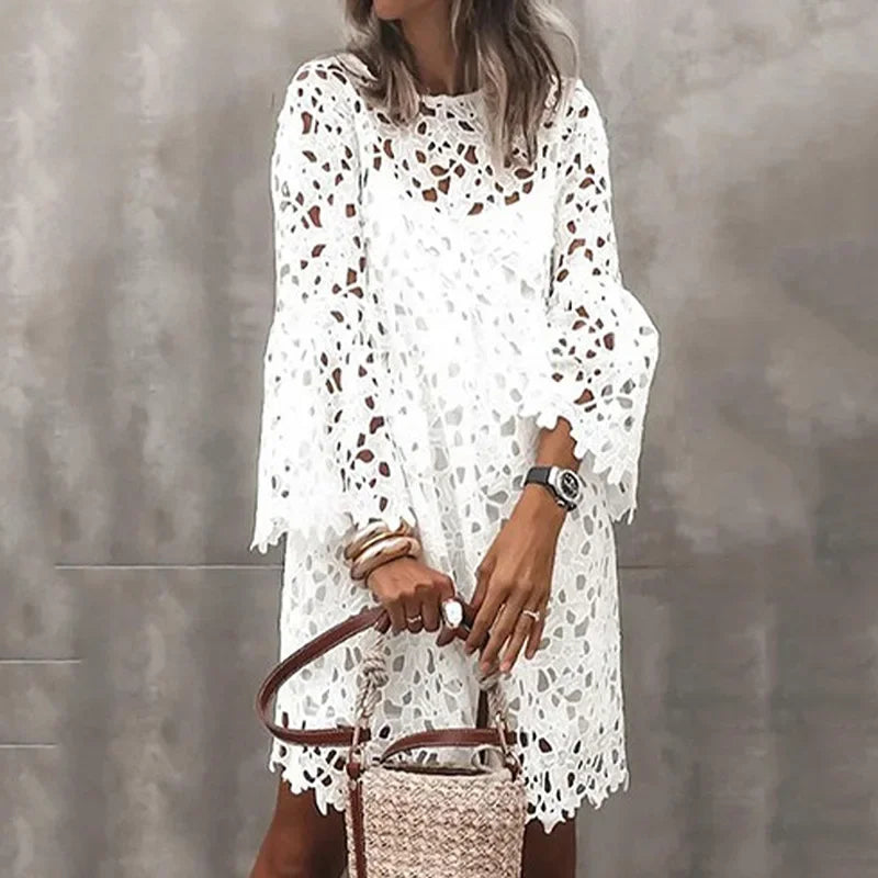 Women's Hollow Lace Dress