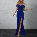 Women's Off Shoulder Maxi Dress