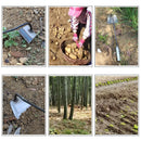 All-steel Hardened Hollow Hoe Weeding Rake