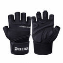 Half Finger Bodybuilding Gym Gloves