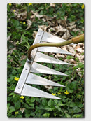 Iron Gardening Hoe Weeding Rake