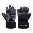 Half Finger Bodybuilding Gym Gloves