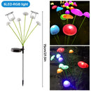 LED Solar Jellyfish Mushroom