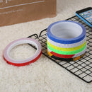 1cmx8m Bike Stickers Reflective Tape