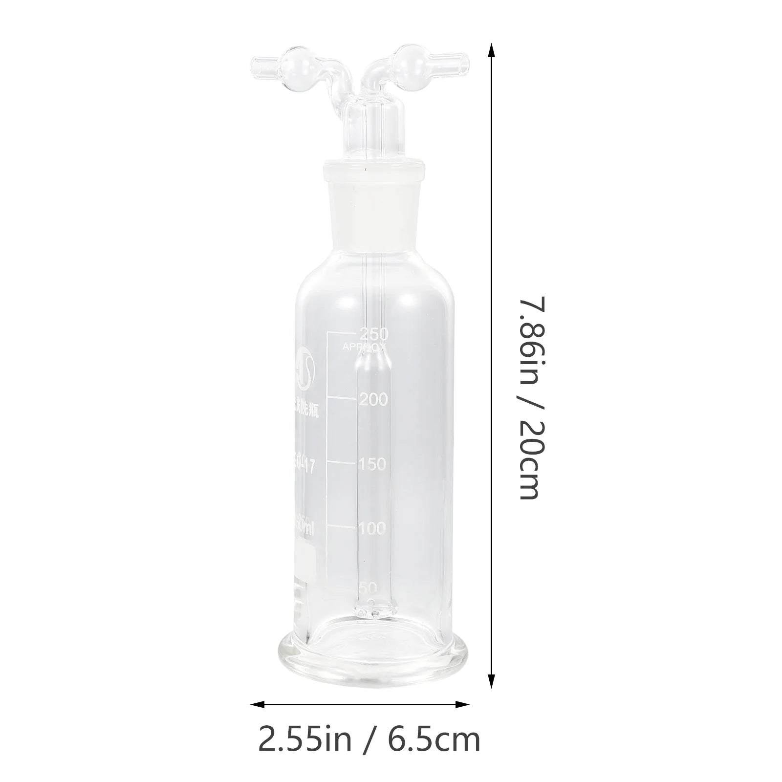 Wash Bottle Gas Bottles Gardening Laboratory Accessories