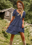 Women's Flower Print Dress