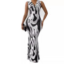 Women Long Sleeveless Midi Dress