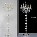 Meerosee Classic 7 Lights Crystal Floor Lamp
