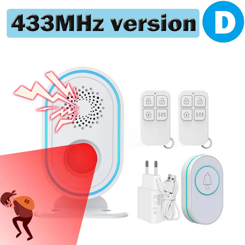 433mhz Option D / UK Plug