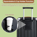 5pcs Black Luggage Set