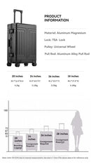 100% Aluminum Suitcase