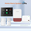 Staniot LoRa Version 7 inch Security Alarm System WiFi 4G Tuya Smart Home Burglar Kit 500m Transmission Distance Built-in Siren