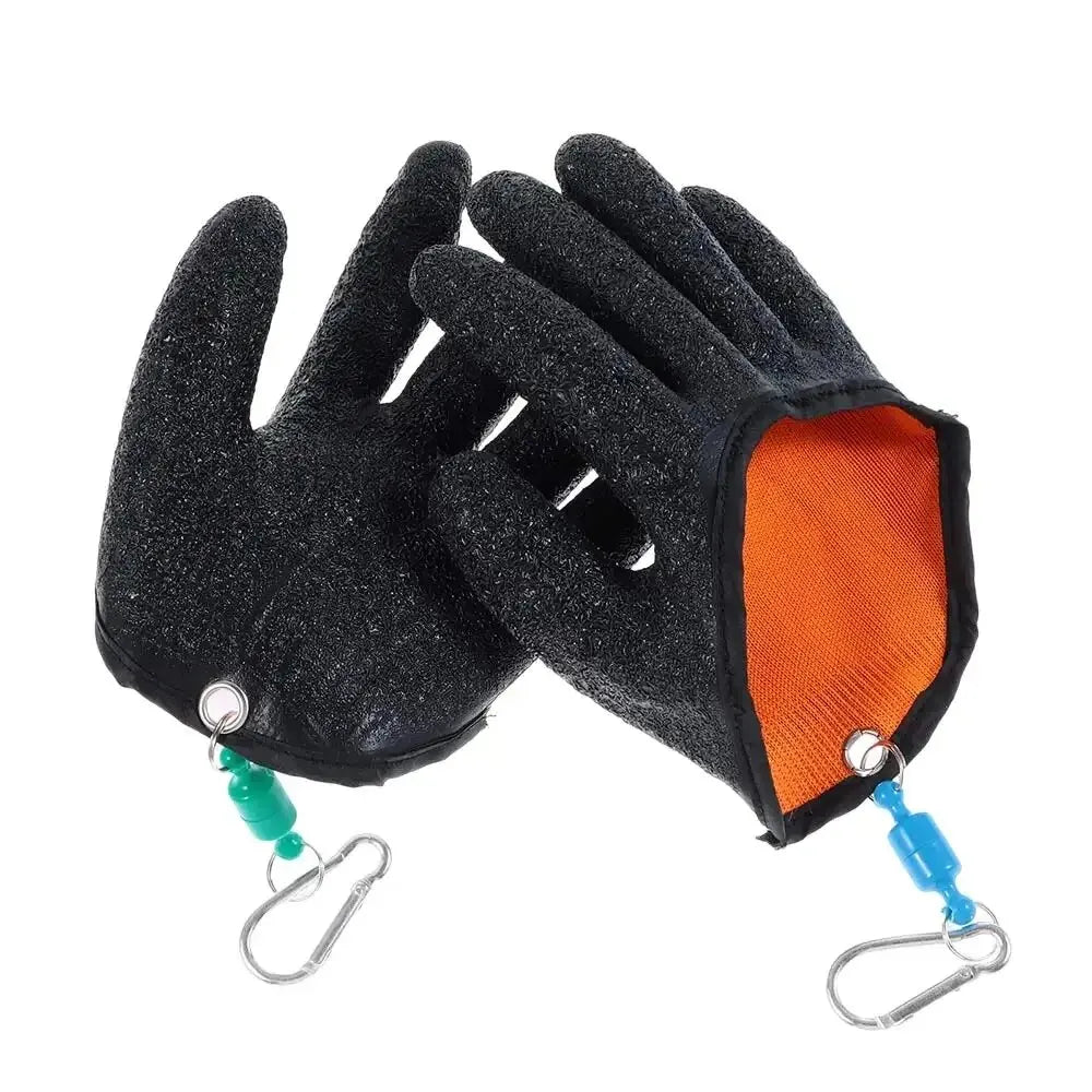 1Pc Left Or Right Professional Catch Fish Latex Hunting Gloves