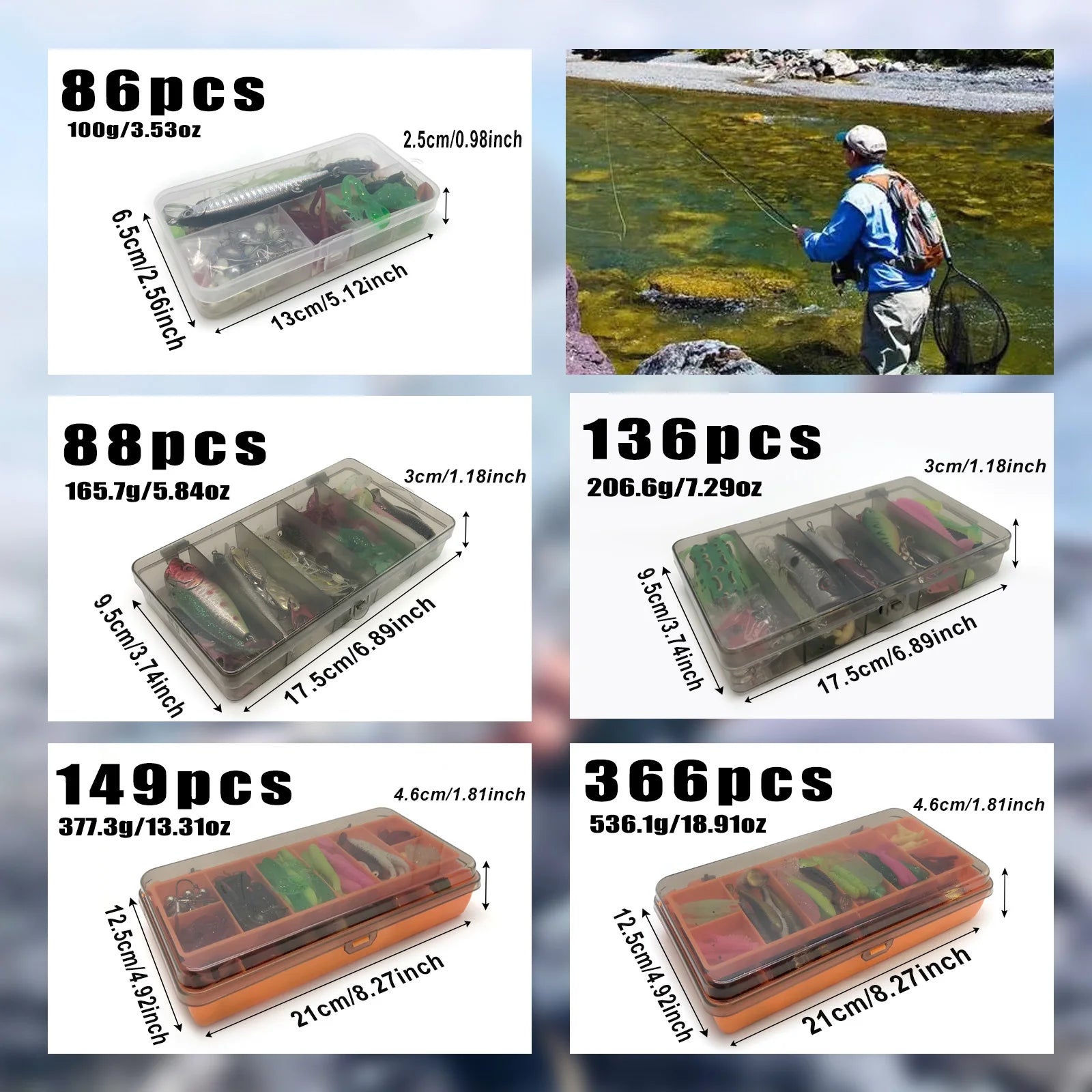Fishing Lure Kit Box