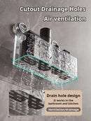 New Shower Suction Cup Shelf Basket
