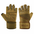 Half Finger Bodybuilding Gym Gloves